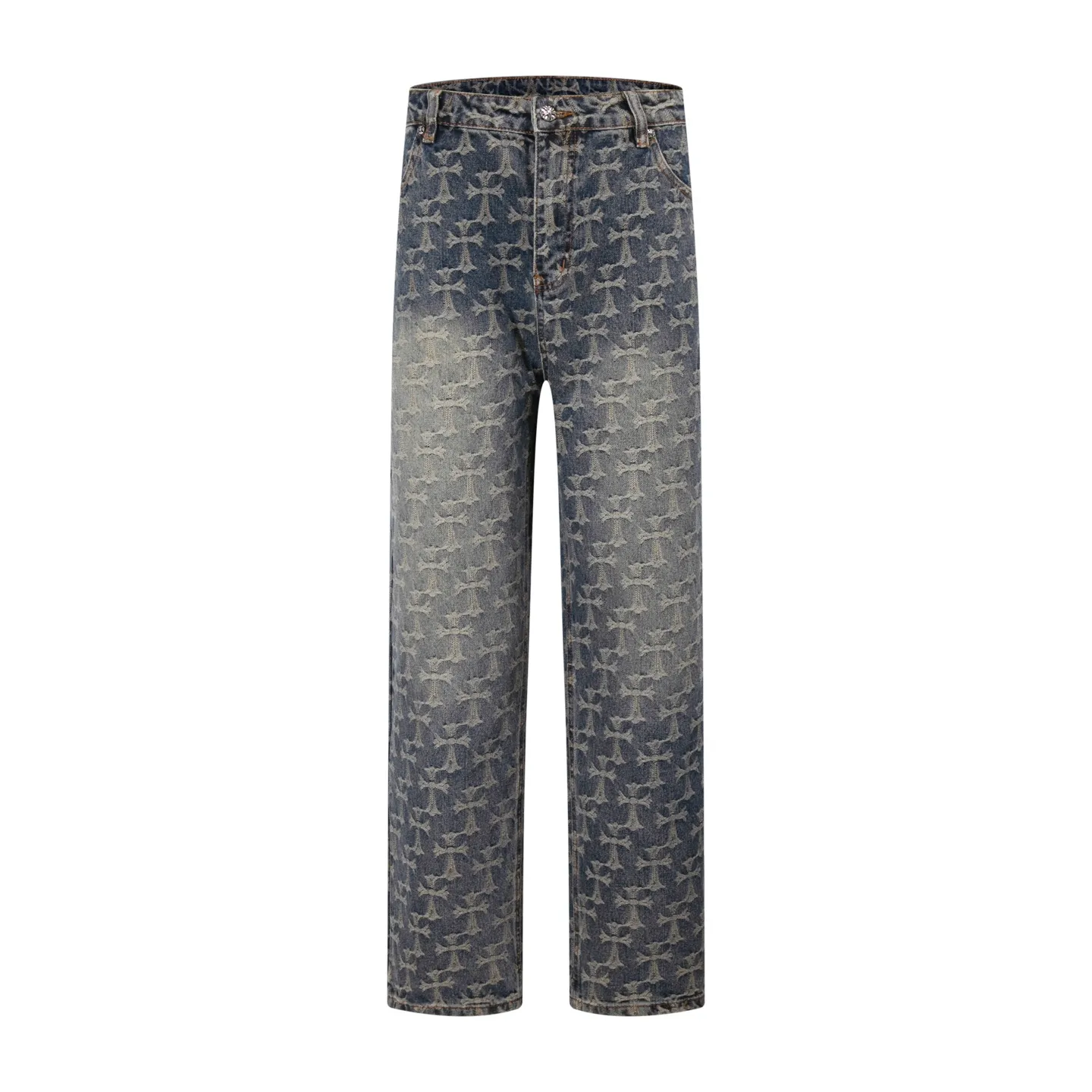 P220 Style No.: H895 Croxin & 𝐂𝐡𝐫𝐨𝐦𝐞 𝐇𝐞𝐚𝐫𝐭 ss25 limited color leather flame stitching jeans. Styles with different washed textures are very friendly to people with thin legs. The slightly flared version perfectly modifies the leg shape. The timeless and moderate length makes it easy to match and match. It is the basis for various styles and is a must-have in your wardrobe! The fabric is stiff but also makes the upper body soft without losing texture. The washing process is even more perfect. It is a must-have item for everyone! ! ! Washed wheat, hang tag, pants label, three complete labels Color: Jacquard Size: 30-32-34-36